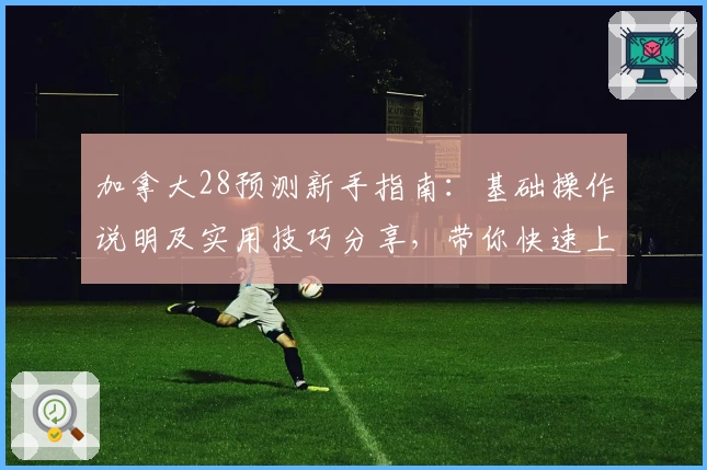 加拿大28预测新手指南:基础操作说明及实用技巧分享,带你快速上手平台功能