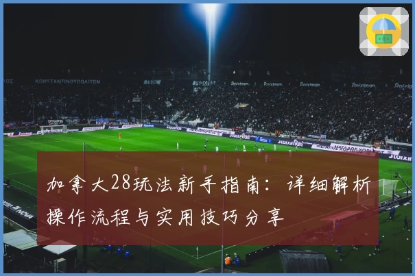 加拿大28玩法新手指南:详细解析操作流程与实用技巧分享